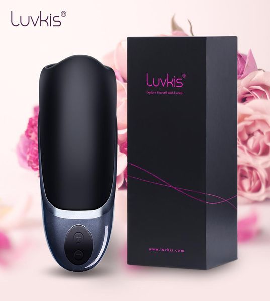 Luvkis Masturbateur masculin Tasse Stimulation Électrique Pénis Vibrateur Simuler Gorge Profonde Climax Sex Toy pour Hommes Fellation Érotique T2006113872264