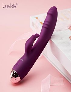 Luvkis vibrator MrU G-spot konijn clitoris stimuleren dildo seksspeeltje voor vrouwen vrouwelijk volwassen product erotische clitoris seksuele siliconen 2017239357