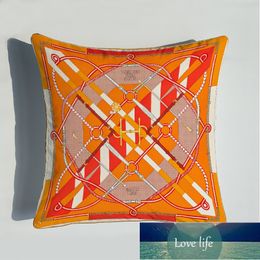 Lux – housse de coussin de Style européen, légère et extravagante, série de Style cheval d'amour, impression recto verso, Ktv, hôtel, canapé, dossier