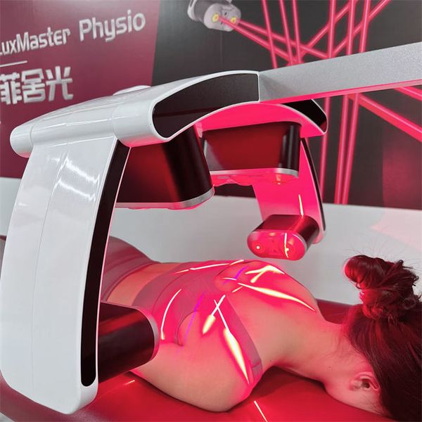 LuxMaster Physio 635nm 405nm Láser de diodo frío Tejido profundo Alivio del dolor reumatoide Máquina de fisioterapia láser de alta potencia Clase IV