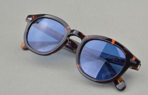 Luxary-Brand Design 3 Taille Cadre 20 Couleur Lentille Lunettes de Soleil Lemtosh Johnny Depp Lunettes Top Qualité Lunettes Avec Flèche Rivet 1915 Avec Étui