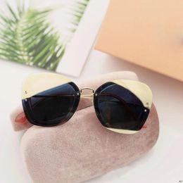 Luxary- Sunglasses Merk voor Heren Glas Mirror Black Lense Vintage Zonnebril Eyewear Accessories Womens met Doos