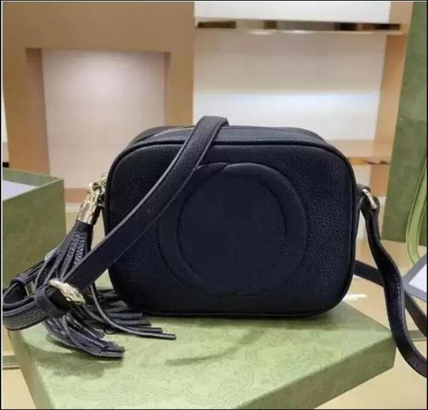 Luxe klassische Markentasche Damen Leder Quaste Geldbörse Handtasche Soho Disco Schulter Fransen Messenger Designer Luxurys Geldbörse Umhängetasche