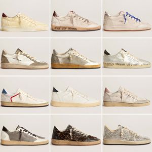 Luxe Designer Shoes Golden Ball Star Sneakers Italië Classic White Do-oude Dirty Star Sneakers Quality Casual Women Man Shoes