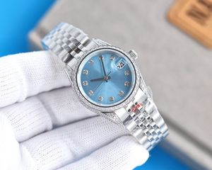 Luxe dames montres automatiques céramique entièrement en acier inoxydable super lumineux étanche Relojes De Lujo Para Hombre montre en verre saphir 36MM