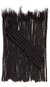 Luxnovolex Dreadlock cheveux humains 30 brins 06 cm de diamètre largeur non transformés vierge entièrement fait à la main Locs permanents noir naturel Co8705275