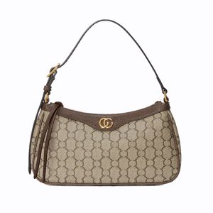 Bolso de Ophidia con asa superior Lujo El nuevo bolso pequeño para las axilas Lienzo Cuero genuino Para mujer para hombre Monedero de diseñador Bolso de mano cruzado Bolsos de moda para hombro