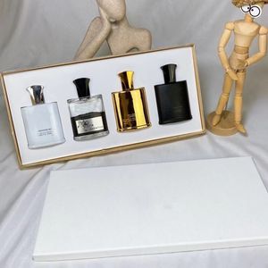 Luxe Designer Parfum Parfums Eau 30ml 4pcs Set Parfum Hommes Femmes Costume avec boîte de kit EDP Mystérieux Parfum Pure Fragrances Salon Encens