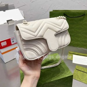 Luxe messenger ontwerper schouder klassieke kleur handtassen dames kettingzakken tas tas crossbody candy candy mode koppeling portemonnee