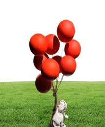 Luxurious Balloon Girl Statues Banksy Flying Ballons Girl Girl Art Sculpture Résine Artisanat Décoration de Noël Cadeau de Noël 57cm 220211888884