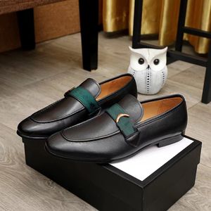 Zapatos de vestir de lujo para hombres italianos 2023 Mocasines de cuero genuino Oxford Marrón Negro Hombres Mocasines de diseñador Zapatos para hombres Zapatos formales de oficina de boda clásicos 10