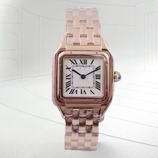 Montre lumineuse luxueuse style réservoir Montre De Luxe femmes Montre de mode en acier inoxydable Design montres mouvement à Quartz montre-bracelet Valentine cadeau orologio di lusso