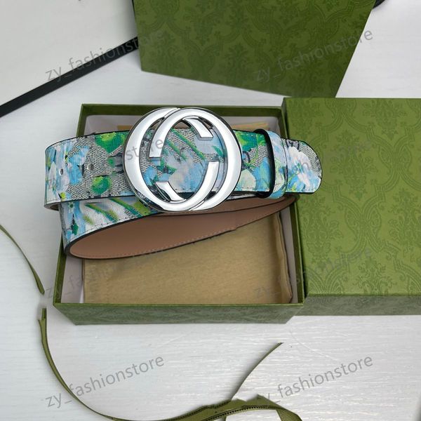 ceintures de créateurs pour hommes de luxe ceintures pour femmes ceintures pour hommes de haute qualité ceintures de ceinture en cuir décontractées pour homme femme ceinture de couleur de fleurcinturones GG'G 3.0-3.8cm