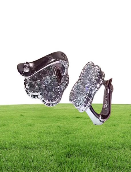 Top de qualité luxueuse Brand de marque Stud Oreing Flower Design et boucle d'oreille pour les femmes Bijoux de mariage Drop Cadeau 4984192