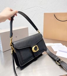 luxueuze dames man tabby ontwerper tas ketting messenger tassen tote handtas real lederen stokbrood schoudertas spiegel kwaliteit vierkant kruisbody mode