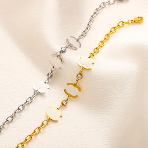 Luxury 18 carats en or Gold 925 Bracelet plaqué Bracelet Design classique conception de haute qualité Boutique Boutique Bouchette pour femmes charmante
