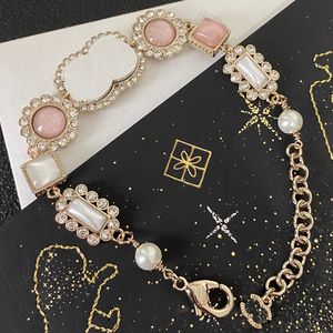 Bracelet de bracelet de luxe 18 km de marque de marque de bracelet conçoit des bracelets de haute qualité pour les filles mignonnes de bijoux diamant exquis