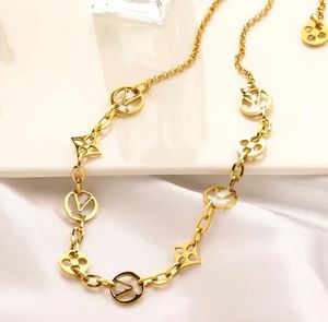 Luxe 18K Gold vergulde merkontwerper Hangers kettingen roestvrijstalen brief hangketting ketting nooit vervagen tijgerhoofdketen Marry Christmas Accessorie