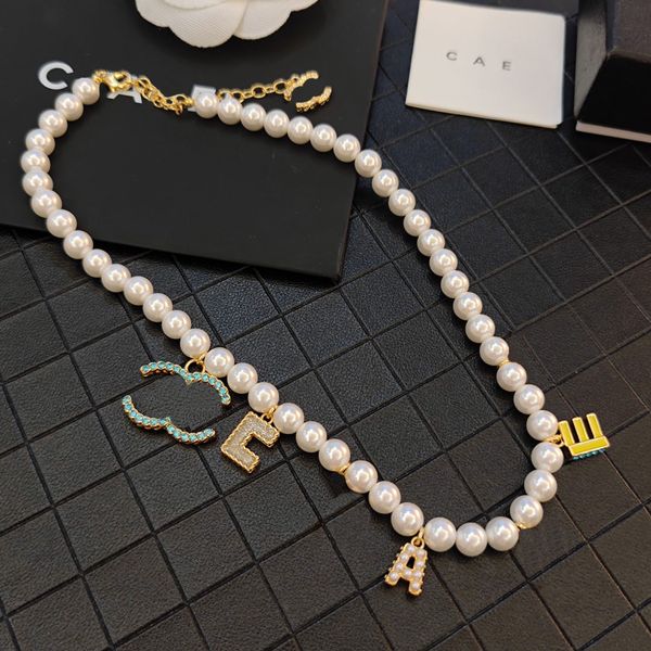 Collier de collier de collier de luxe 18 km Collier polyvalent à la mode
