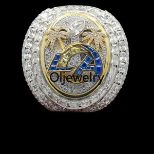 Luxe 2021-2023 Super Bowl Championnat Bague Designer 14K Or Champions De Football Anneaux Diamant Sport Bijoux Pour Hommes Femmes