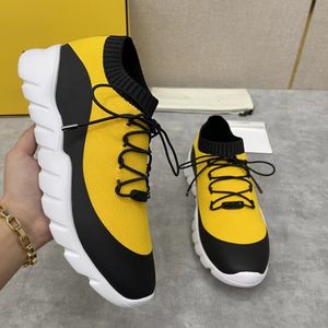 Luxe 22SS Flow Men Sneakers schoenen Mesh Breath Skateboard Walking Rubber Runner Sole Sports Tech Stoffen Groothandel korting Trainer EU38-46