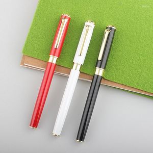 Luxury 3 Colors Metal Ballpoint Pens School Business Office Signature Roller Pen Writing Ballpen Student Stationery Supplies