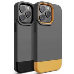 Lujosas fundas de teléfono 3 en 1 Armor Bumper para iPhone 13 12 11 Pro Max XR XS X 8 7 Plus SE 13 14 Pro funda trasera suave a prueba de golpes