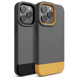 Lujosas fundas de teléfono 3 en 1 Armor Bumper para iPhone 13 12 11 Pro Max XR XS X 8 7 Plus SE 13 14 Pro funda trasera suave a prueba de golpes