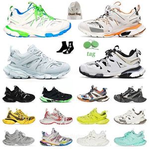 Zapatillas de deporte de lujo 3 Led 3.0 2.0 zapato de moda pista superior Zapatos LED pistas 3xl Paris triple s Italia marca plataforma entrenador blanco completo Resplandor para hombre para mujer zapatos casuales zapatos unisex