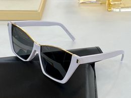 Luxe - 369 Nieuwe zonnebril Dames Mode Premium Plaat Frame Rechthoekig Multicolor Frame UV400 Len Summer Style Favorite Face