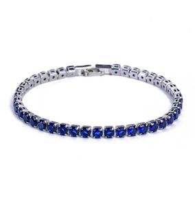 Bracelets de tennis en zircone cubique de luxe Bracelet de mariage en cristal en zircone