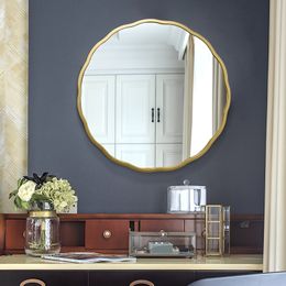 Luxe esthetische decoratieve spiegels retro Koreaans interieur vintage decoratieve spiegels kamer muur espejo pared kamer decor yn50dm
