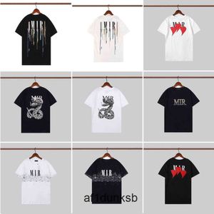 Luxe amari amirl amirlies manches am amis imiri graphique amiiri concepteur hommes streetwear t-shirts imprimé mode ts femmes t-shirt coton t-shirts occasionnels court