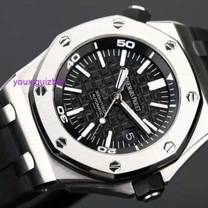 Montre-bracelet de luxe AP montre pour homme Royal Oak Offshore automatique mécanique plongée sport seconde main montre de luxe ensemble 15710ST.OO.A002CA.02