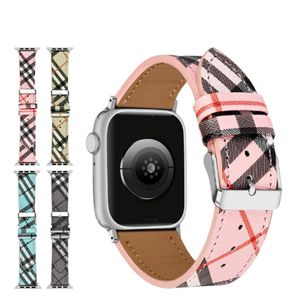 Luxury Apple Watch Band 38 40 41 42 44 45 49 mm Fleur Watchs Wistrands Strap Broupeau pour Iwatch 8 7 6 5 4 4 SE Design de montres de montre LX00510 L01