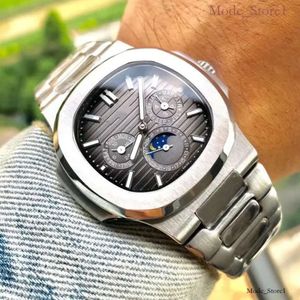 Reloj mecánico automático de lujo para hombres Banda de acero inoxidable Zafiro de negocios Cierre sólido Presidente Relojes para hombre Relojes de pulsera para hombre U1 315