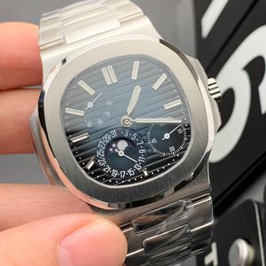 Reloj mecánico automático de lujo para hombre, 40mm, 57121A, ZF Factory 1 1 Clon ETA240, movimiento de reloj