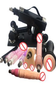 Luxe Automatische Sex Machine Gun Set voor Mannen en Vrouwen Maken LIEFDE Machine met Mannelijke Masturbatie Cup en Grote Dildo Sex Toy2212553