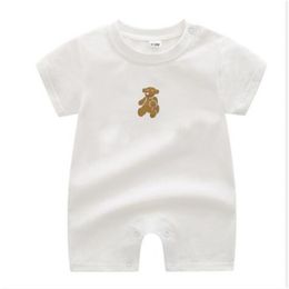 Luxe baby rompertjes pasgeboren meisje jongen jumpsuits 100% katoen pyjama met lange mouwen peuter kinderoutfit kleding