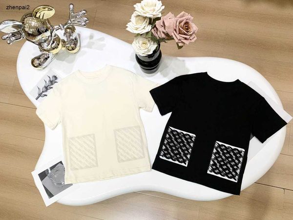 Camiseta de bebé de lujo para niños ropa diseñadora de diseño de verano