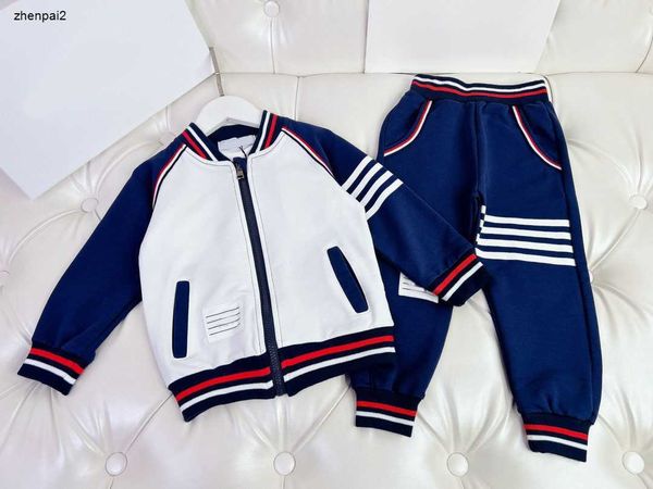 Survêtements de luxe pour bébés, costume de baseball pour enfants, vêtements de marque, taille 90-150, veste et pantalon pour garçons et filles, Nov25