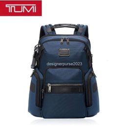 Luxe rugzak Bravo Men Tumiis Mens Designer Back Heren Pack Handtas Boeken Breidbare tassen Casual Computer Bag 232793D 431M LH07