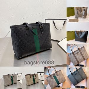 sac de luxe 2022 Noir Emboss Ophidia Totes 5A Qualité Designer Sacs à main de luxe Sacs à main Sacs à provisions pour femmes Sacs à bandoulière Sac à bandoulière M