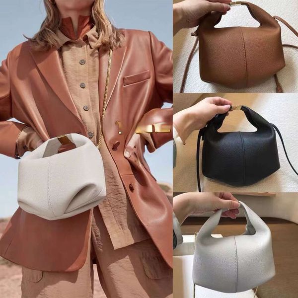 Sac de luxe Bento Bag Full Grain texturé sac fourre-tout en peau de vache lisse Designer fermeture éclair fermer Sac bandoulière Sac Hobo pour femme Sac à bandoulière Sac à main