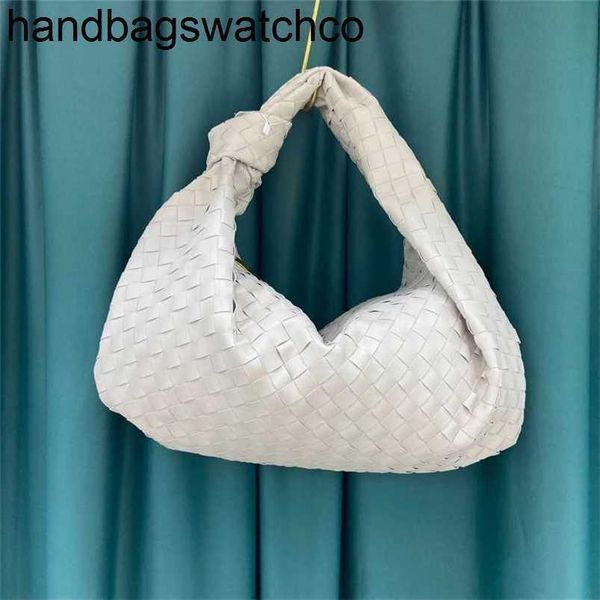 Sac de luxe BottegassVenetas Jodie tissé classique femmes sacs à main 5A authentique fourre-tout Bottege taille de commande corne Dumpling peau de vache souple Ca Outlet TAJ8S7QHqq