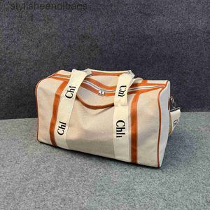 Luxe tas Designer tas hoogwaardige canvas tas handtas casual plunje tas zware linnen tas grote capaciteit reistassen buiten zachte bagagetas stylisheendibags