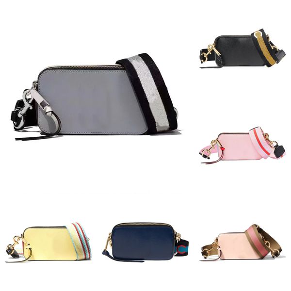 Bolso de lujo Bolsos de diseñador Bolso de mujer Bolso de hombro Bolso con solapa Bolsos para mujer Monederos de compras Negro Blanco Ilustraciones PU Cremallera bolso cruzado al por mayor de alta calidad