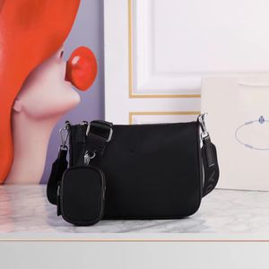 Sac de luxe designer bandoulière embrayage sacs à main fermeture éclair fourre-tout sac à bandoulière en nylon sac à main bandoulière pour femmes portefeuille sacs originaux bandoulière