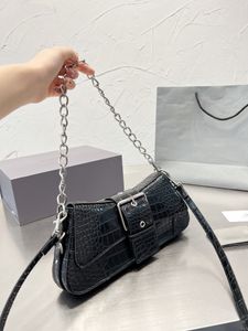 Luxe tas mode schoudertas merk vrouwelijke ontwerper handtas ketting onderarm tassen clamshell portemonnee uniek ontwerp 30 cm