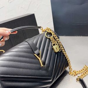 sac de luxe femmes designer sac sac à main sac à main élégant rayures bandoulière noir portefeuille tendance messager fourre-tout en cuir hangbags 221027